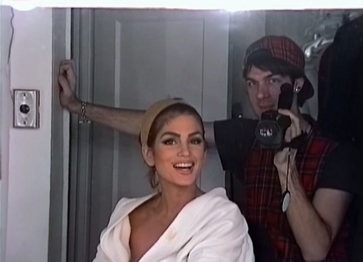 Cindy Crawford and Kevyn Aucion