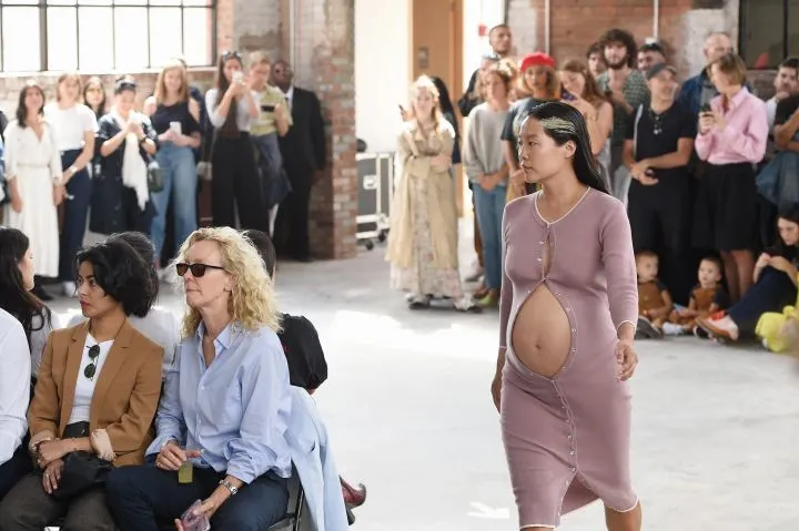 As this pregnant model at NYFW creates waves, here's how others have  celebrated motherhood on the ramp
