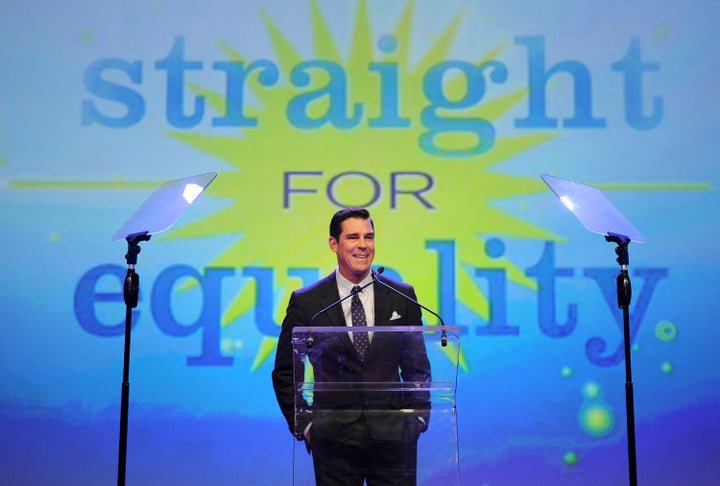 Billy Bean, Major League Baseball’s vice president for social responsibility and inclusion, speaks at the 7th Annual PFLAG National Straight For Equality Awards Gala on March 30, 2015 in New York City.