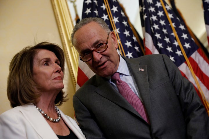 Senate Minority Leader Chuck Schumer (D-N.Y.) and House Minority Leader Nancy Pelosi (D-Calif.) said Wednesday they had made an agreement with President Donald Trump on the broad strokes of a deal on Dreamers. 