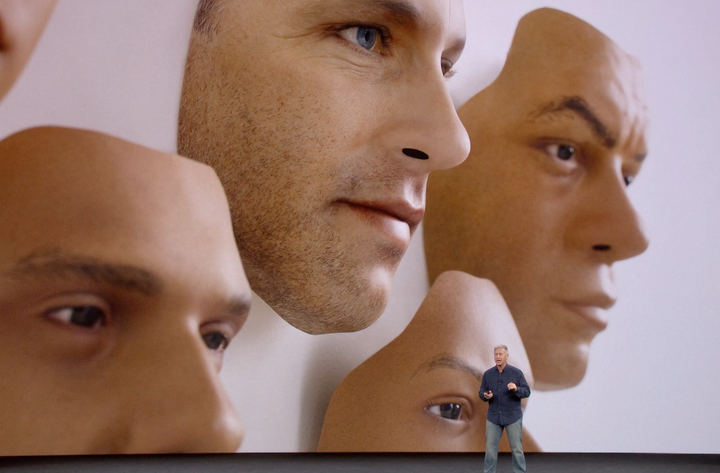 <p>Apple senior vice president of worldwide marketing Philip Schiller described the iPhone X’s computing power: ”In our pockets, in our phones, is A11 bionic chip with a a built-in neural engine to process face recognition.” </p>