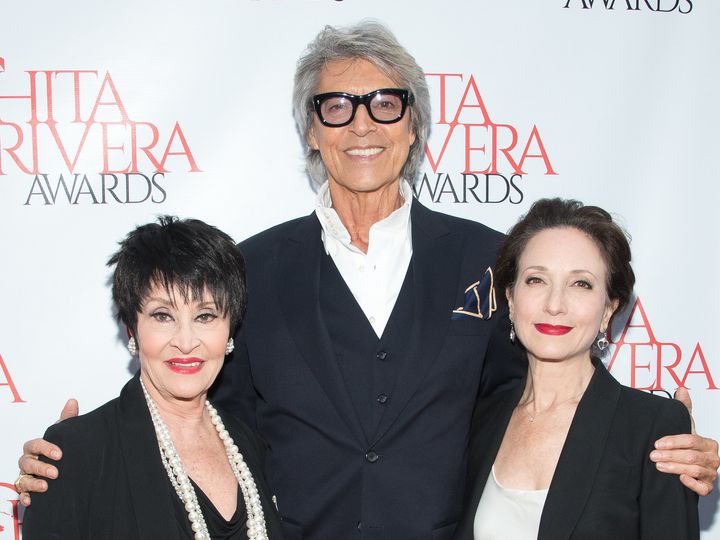 “Our brains are just clicking, clicking and clicking," Tune said of his new show with Rivera (left, shown here with singer-actress Bebe Neuwirth). "We’re kids again!”