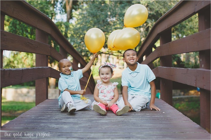 “It is our hope that the families we photograph have moments of joy and happiness during their photo session," Dawson told HuffPost.