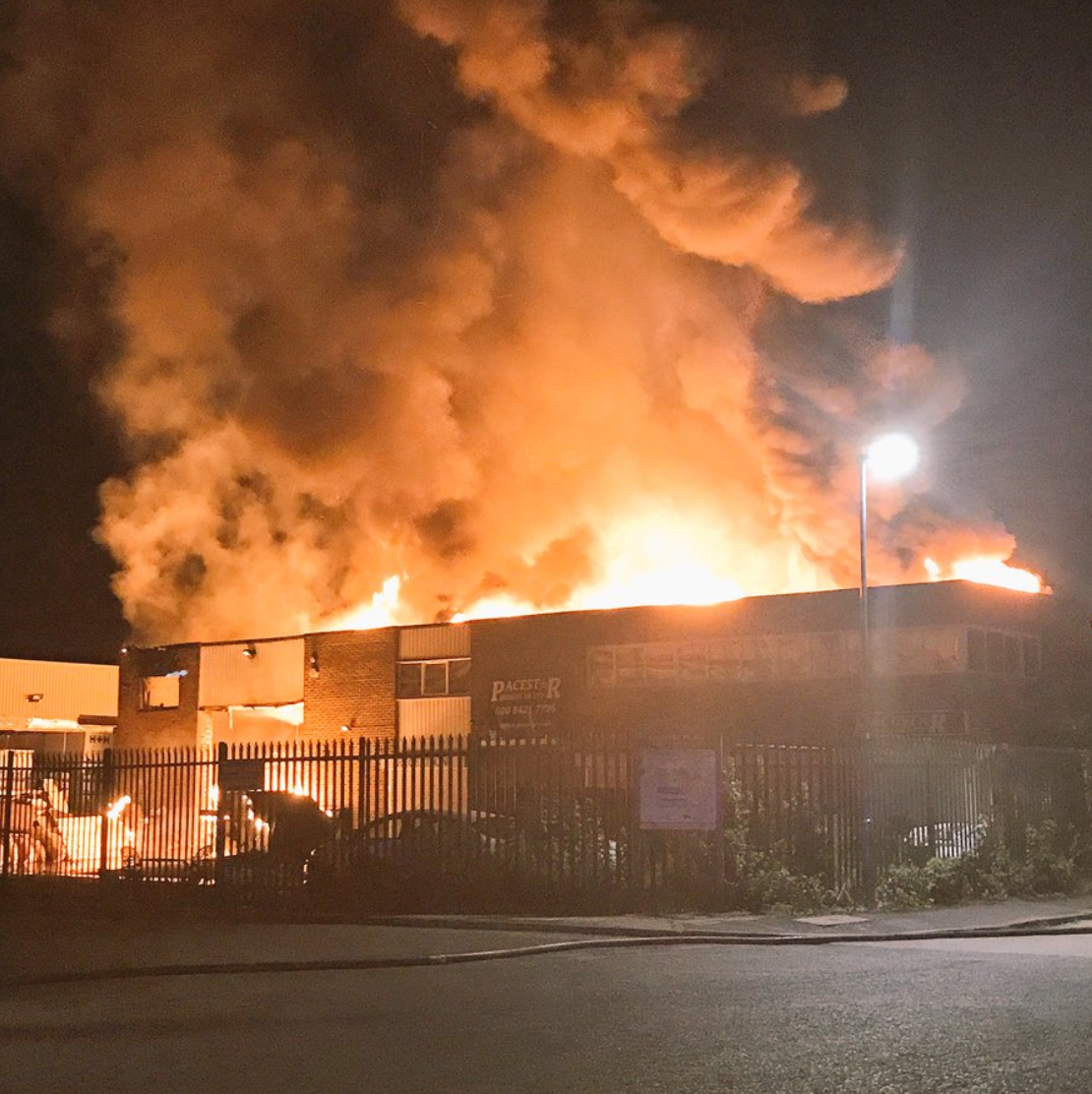 Trainlines reopen after major fire stopped Warrington passengers from reaching London