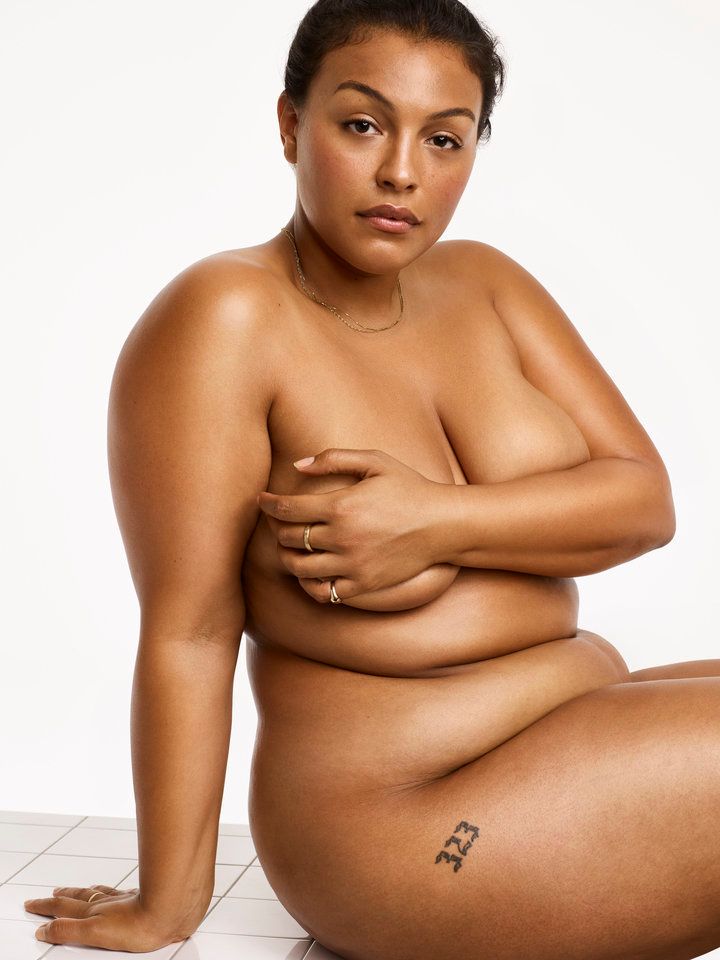 Elesser starred in the landmark Nike ad that finally acknowledged curvy women work out, too - and in Rihanna's Fenty Beauty campaign.