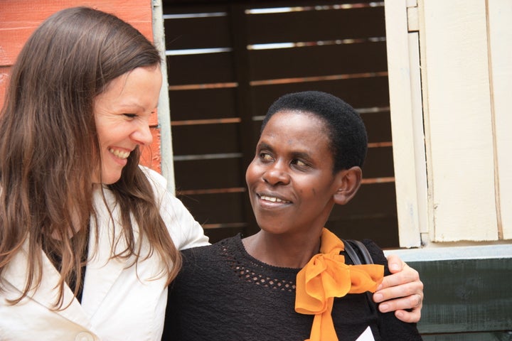 Rebecca Tryisingizi, 41, a graduate from the Women for Women programme in Rwanda.