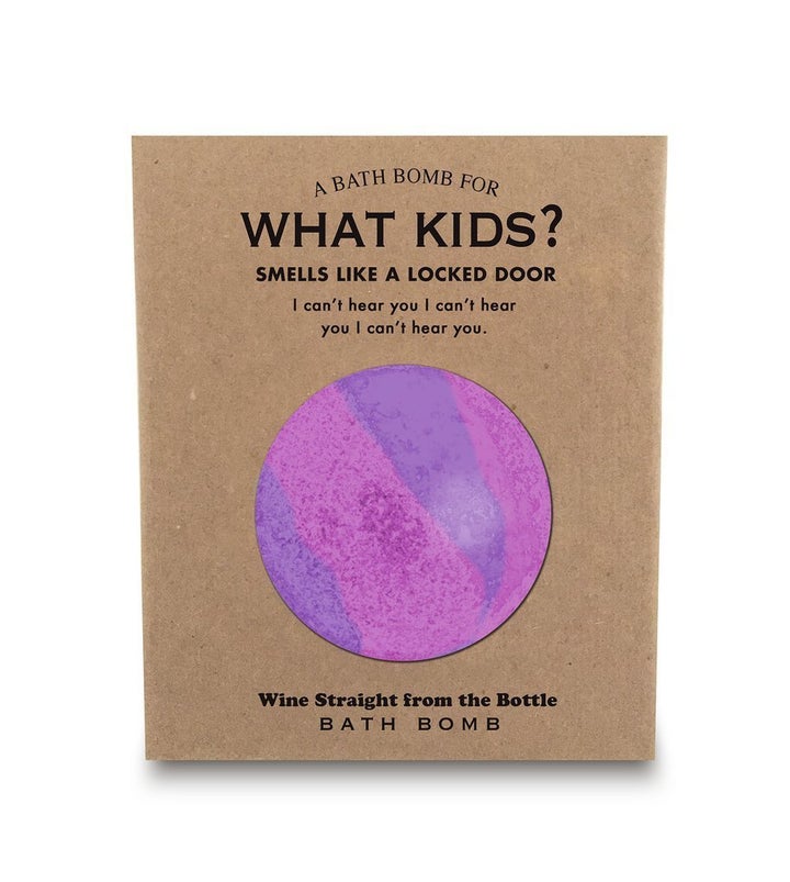 This bath bomb from <a href="https://whiskeyriversoap.com/" target="_blank" role="link" class=" js-entry-link cet-external-link" data-vars-item-name="Whiskey River Soap Co." data-vars-item-type="text" data-vars-unit-name="59bc07ffe4b02da0e141a17c" data-vars-unit-type="buzz_body" data-vars-target-content-id="https://whiskeyriversoap.com/" data-vars-target-content-type="url" data-vars-type="web_external_link" data-vars-subunit-name="article_body" data-vars-subunit-type="component" data-vars-position-in-subunit="2">Whiskey River Soap Co.</a> was made with parents in mind.