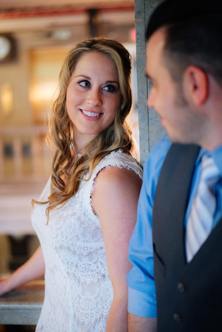 Having an intimate elopement allowed the couple to really savor the moment. 