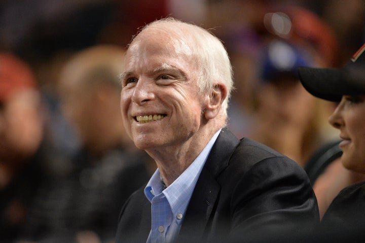 Sen. John McCain is pushing back again on President Donald Trump's plans.