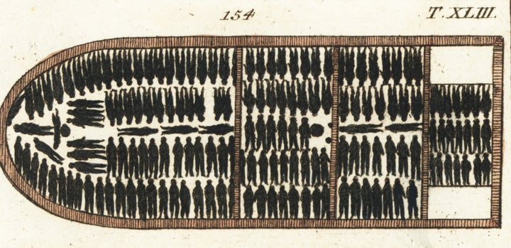 History teachers at Whitney High School in Cerritos, California wanted to recreate the harrowing conditions of the slave trade.