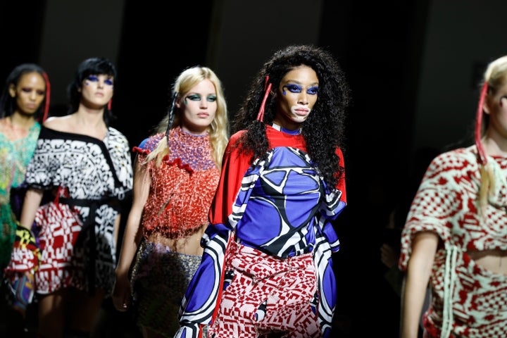 London Fashion Week: Winnie Harlow And Georgia May Jagger Rock Hot New ...