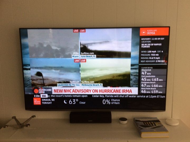 CNN’s live update of Hurricane Irma, as captured in Miami, Juno Beach, Lauderdale by the Sea and Melbourne Beach, on Saturday, September 10, 2017, 10:59 a.m. EDT (9:59 a.m. in Chicago).