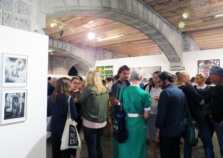 Zoocryptage opening reception, Crypte Sainte Eugénie, Biarritz.