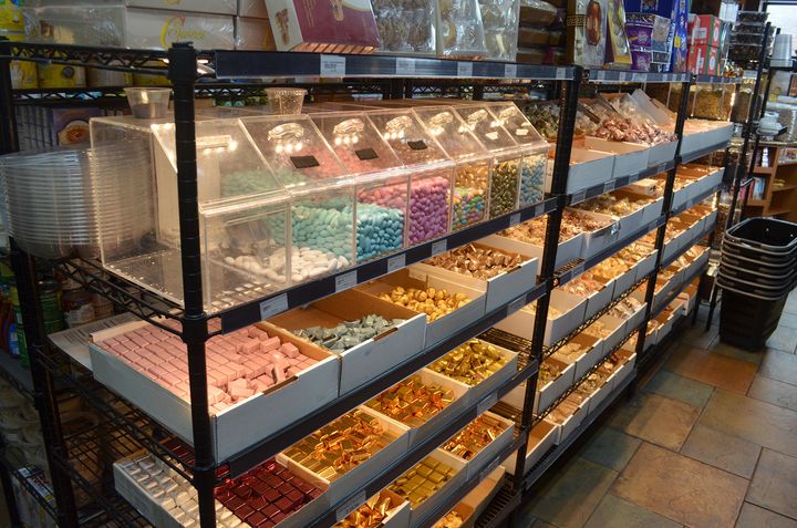 <p>A display of a variety of different sweets from all over the world at “Hashem’s Nuts & Coffee Gallery” in Dearborn, Mich.</p>