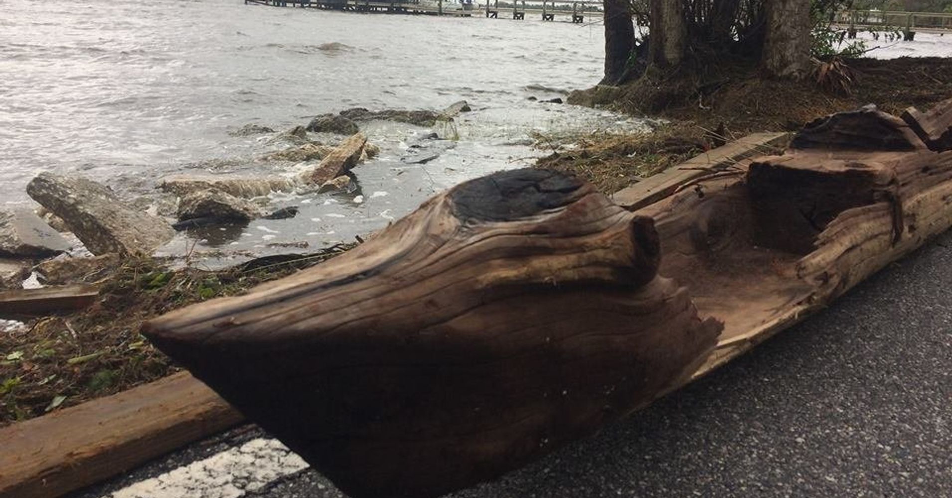 canoe found after hurricane irma eyed as piece of florida