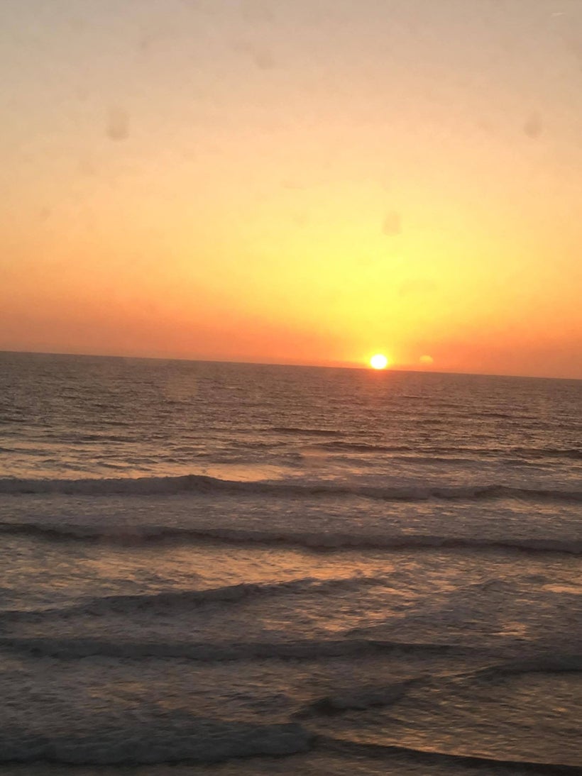 Readjusting to a different sunset.