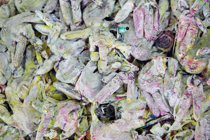 <p>Julienne Johnson. “Touched No. 12” (detail).</p>
