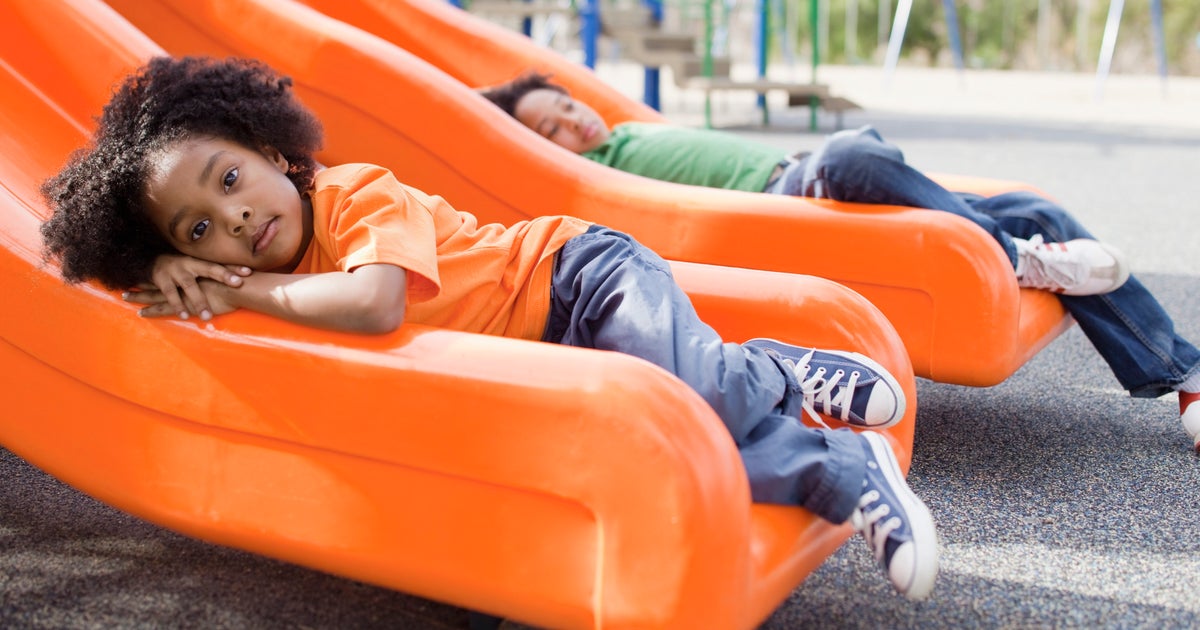 Parents Warned About Going Down Playground Slides With Their Child On