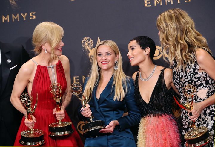 The women-dominated cast of "Big Little Lies" won big at the 2017 Emmys.