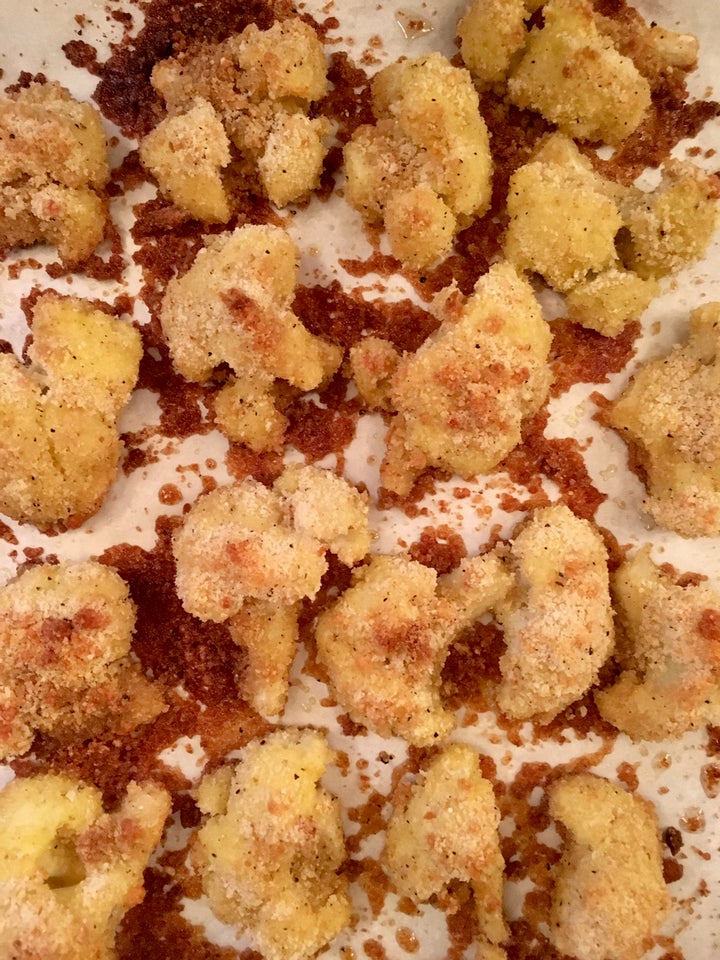<p>After 30 minutes in the oven</p>