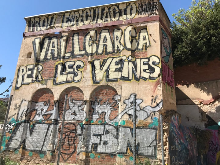 In some areas, like Barcelona’s Vallcarca neighborhood, direct challenges of the growth agenda have been made by local residents who have also developed their own greening and equity programs for the areas undeveloped spaces. Translation: “Enough speculation, Vallcarca for the neighbors.” 