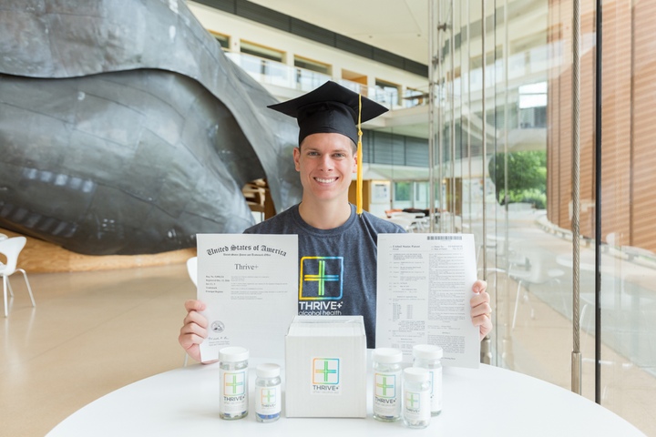 <p>Brooks Powell,<strong> </strong>Founder, Thrive+ Health Inc.</p>