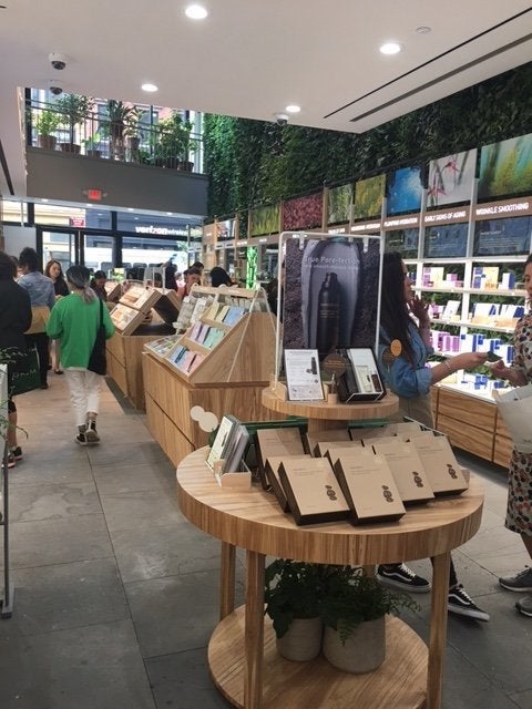 A peek inside.