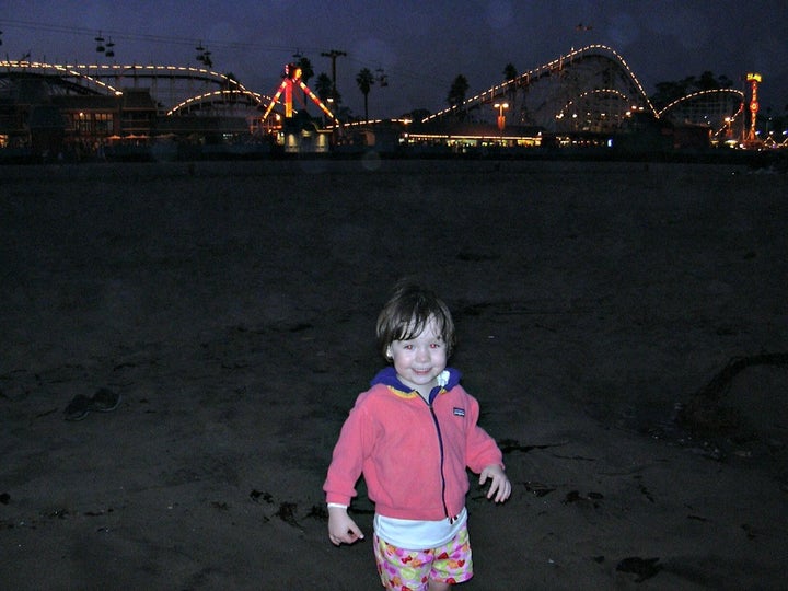 <p>Santa Cruz Boardwalk with the Giant Dipper in background</p>