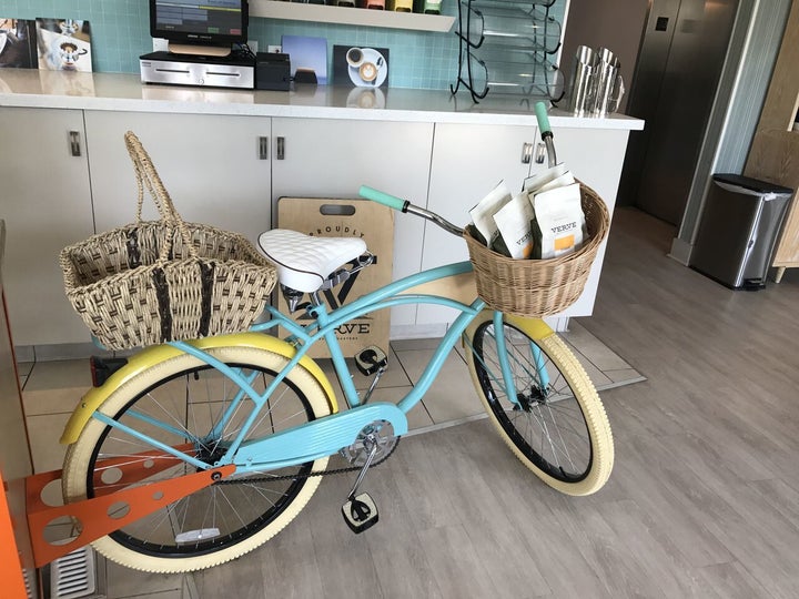 <p>Beach Cruiser with Verve Coffee</p>