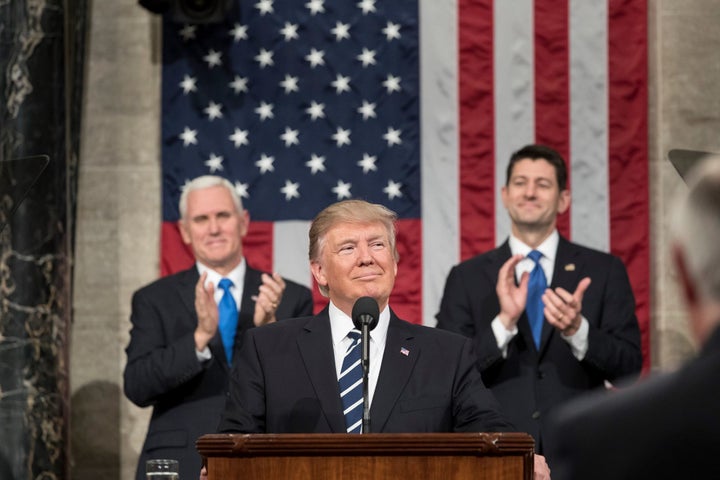 President Trump Addressing Congress