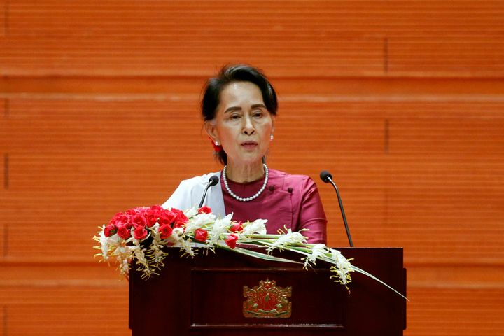 In an address on Tuesday, Aung San Suu Kyi said Myanmar did not fear international scrutiny and was committed to a sustainable solution to the strife.