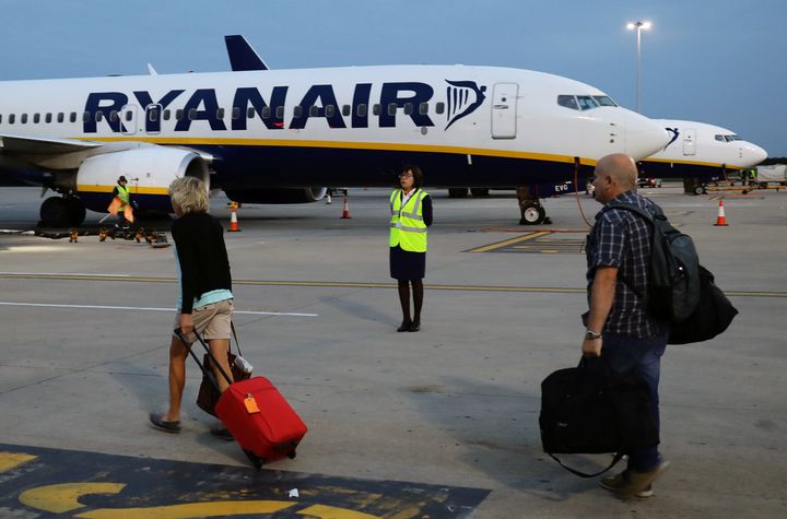 Some 400,000 people could be affected by Ryanair flight cancellations 