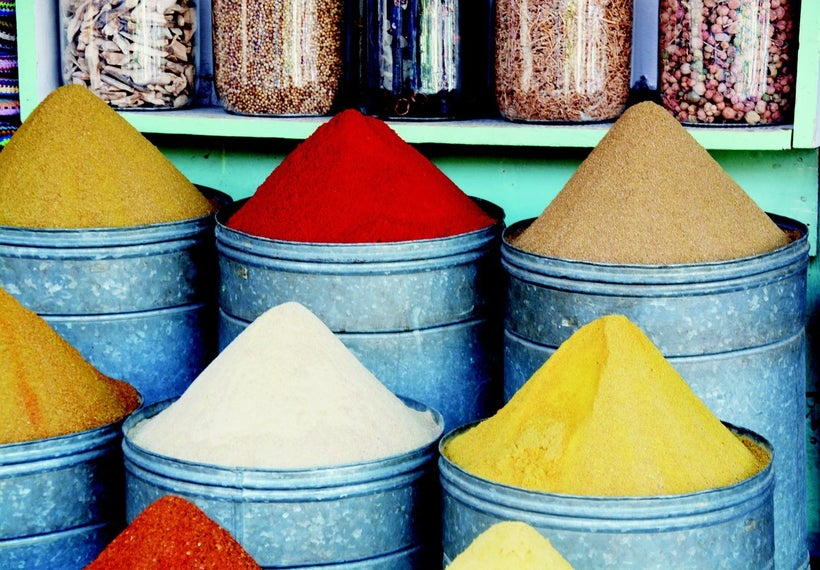 Spices in Marrakech