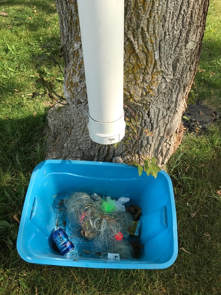 I am not to appreciative of finding empty beer cans and other assorted garbage in the receptacle when there is a garbage can