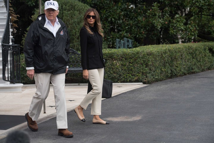 A different shoe for a different storm.