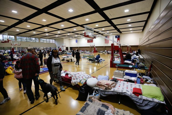 Lonestar College - North Harris became a shelter after Hurricane Harvey hit Texas.