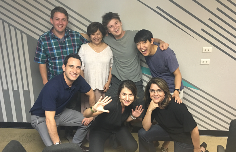 The 2016 winning civic hacking team members at Code for Sacramento.<em> (From Left to Right top row: Dave Spivey, Yasmin Seya