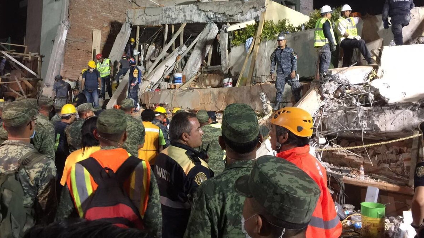 Mexico's Earthquake Triggered A Deadly Collapse At A Primary School ...