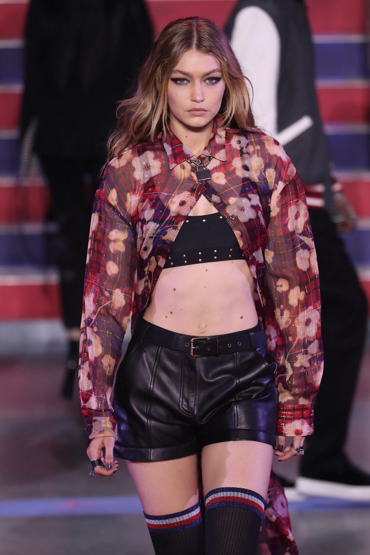 London Fashion Week: Tommy Hilfiger's Debut Flaunted Gigi, Bella And ...