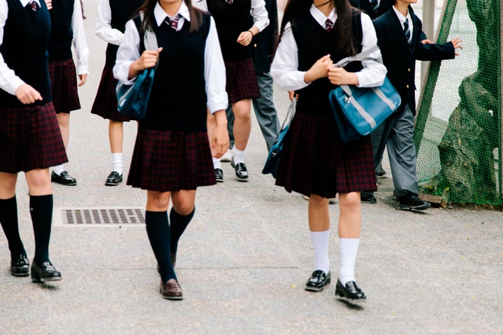 27% of 11 to 21-year-olds said boys had pulled up their skirts at school or college in the last week