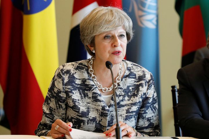 May has previously accused internet giants of giving terrorist ideology a 'safe space it needs to breed'