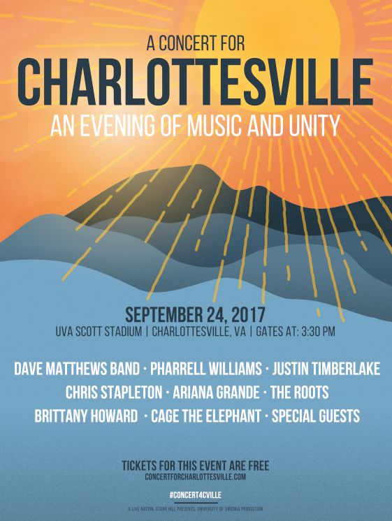 Here S How To Watch A Concert For Charlottesville HuffPost   59c290b41900002500564c2b 