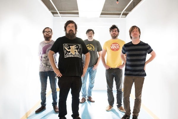 <p>Kindercore staff L-R: Mat Lewis, Ryan Lewis, Bill Fortenberry, Cash Carter, Dan Geller </p>