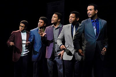 David Ruffin (Ephraim Sykes), Eddie Kendricks (Jeremy Pope), Paul Williams (James Harkness), Otis Williams (Derrick Baskin),