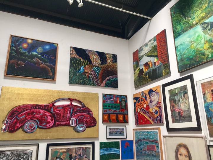 <p>PST LA/LA/LA at Robert Berman Gallery. Installation view. </p>