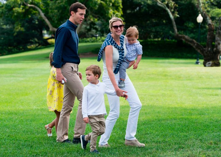 Ivanka Trump, President Donald Trump's daughter and senior adviser, married husband Jared Kushner in 2009. They have three kids: 6-year-old Arabella, 3-year-old Joseph, and 1-year-old Theodore, who was born last year in the midst of Donald Trump’s presidential campaign.