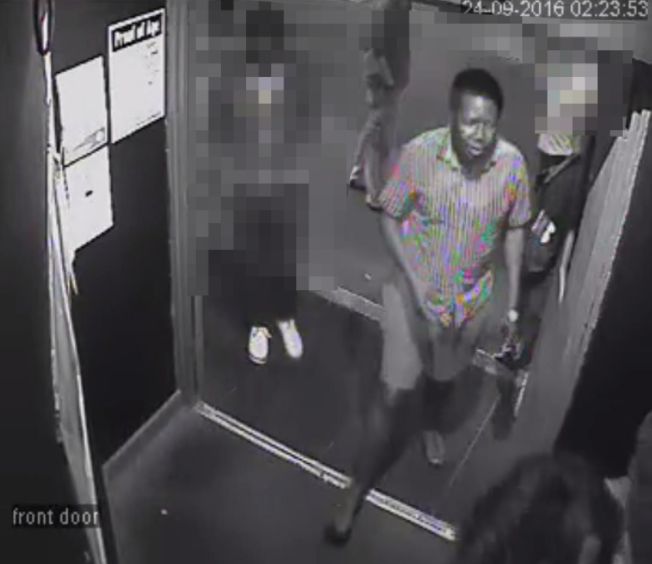 A man entering Flex nightclub 