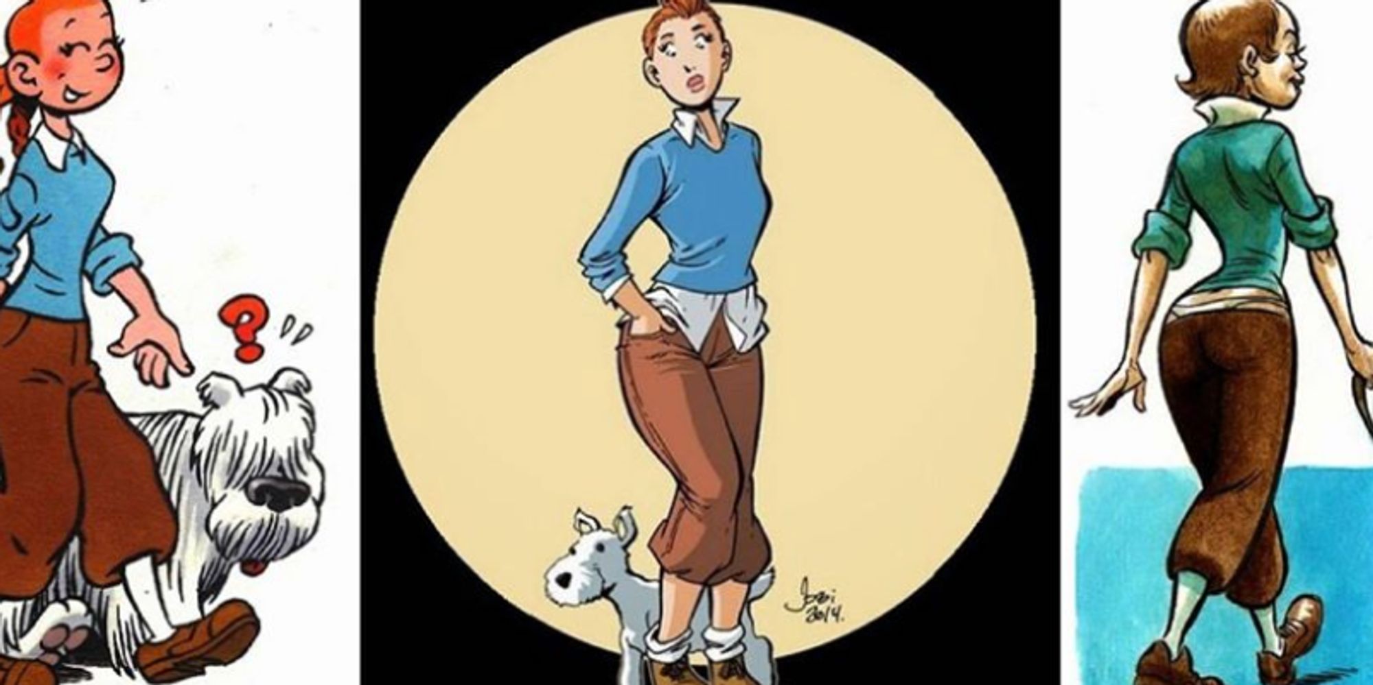 Tintin May Have Been Asexual Girl French Philosopher Vincent Cespedes Claims Huffpost Uk 