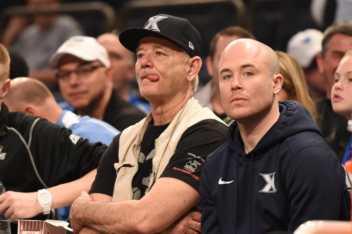  Bill Murray with son Luke Murray.