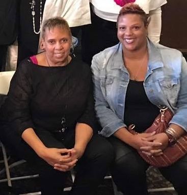 Mother and daughter: Sharon Heyward and Monique Davis Cary